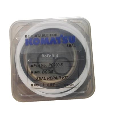 China Construction Material Stores PC200-5 Excavator Boom Cylinder Seal Repair Kit for sale