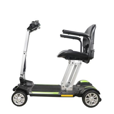 China Unisex Foldable Disabled Mobility Handicapped 4 Wheel Electric Kick Scooter Adult With Remote Control Scooters for sale