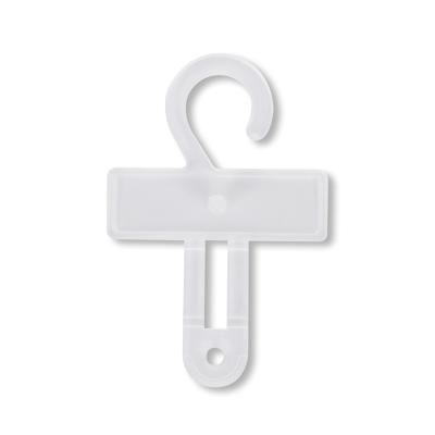 China Store Loop Eco-friendly Plastic Hook For Hanging Snap Plastic Sock Hook For Cloth Hanger Plastic for sale