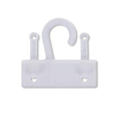 China Eco - Friendly Stores Display Plastic Hook Hanger Handle And Clip For Packaging Bag for sale