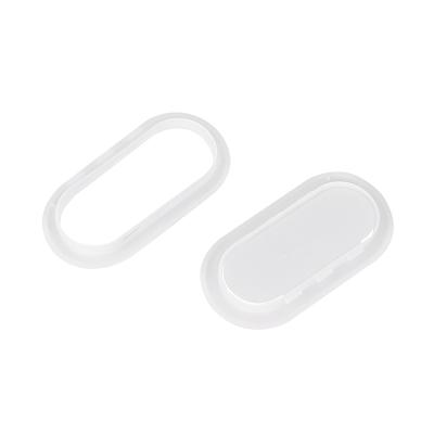 China Eco - Friendly High Quality Plastic Round Handles For Plastic Grip Cardboard Handle For Boxes for sale