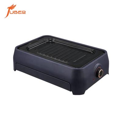 China NEW Easily Cleaned Smoke Control BBQ Meat Machine Intelligent Electric Oven Non-Stick Electric Roasting Pan BBQ Grills for sale