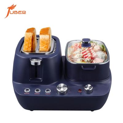 China New Features Outdoor Wholesale Breakfast Machine 4 in 1 Electric Variable Control Breakfast Browning Maker for sale