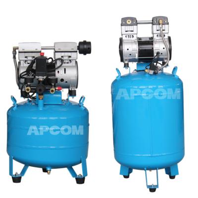 China Oil Free 3hp 5hp 4 Piston 5 Hp Vertical Industrial Oil Free Air Compressor 10 20 Gallon 150liter 200liter With Vertical Tank for sale