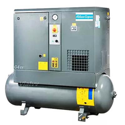 China Free Oill G5 Integrated Atlas G5 Copco De l'Aire 5.5KW Atlas G5FF Air Compressor Atlas 7.5HP Copco G5 Compressor With Drier Tank Air Filter for sale