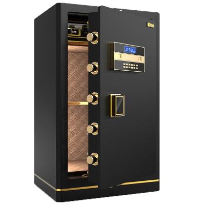 China Cold Rolled Steel XBT Sumdor security fingerprint big password gold document safe box cassaforte office used luxury smart safe deposit box for sale