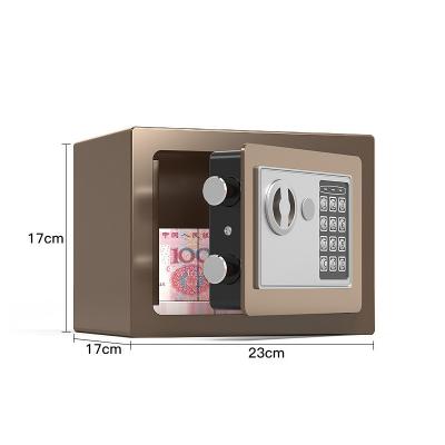 China XBT Small Electronic Mini Deposit Key Office Home Time Lock/Locker Digital Money Deposit Safety Kids Mini Safe Box H170*W230*D170 mm for sale