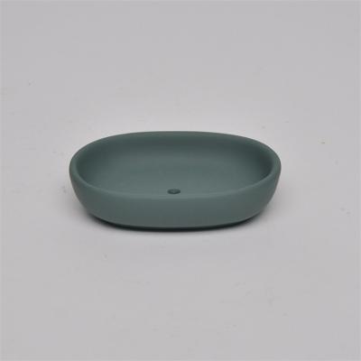 China Factory Wholesale Handmade New Arrival Custom Modern Ceramic Soap Dish for Soap for sale