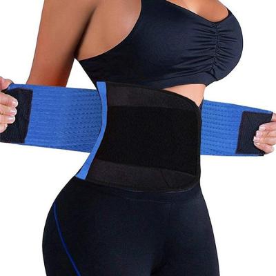 China Women Waist Trainer Plus Size Trimmer Belt Weight Loss Wrap Custom Logo Waist Sweat Belt Durable Workout for sale