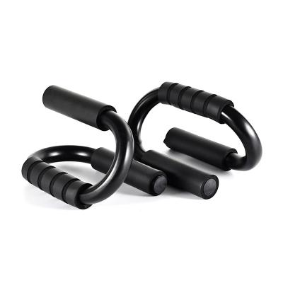 China Portable Home Gym Fitness Exercise Carbon Steel Material Push Up Bars Yoga Equipment With Foam Handles for sale