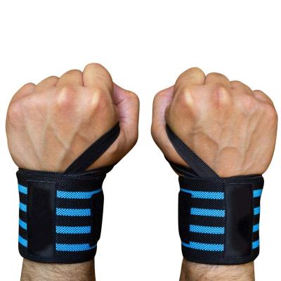 China Wholesale Durable Fitness Hand Workout Custom Wrist Wraps Powerlifting Weight Lifting Gym Wrist Wraps for sale