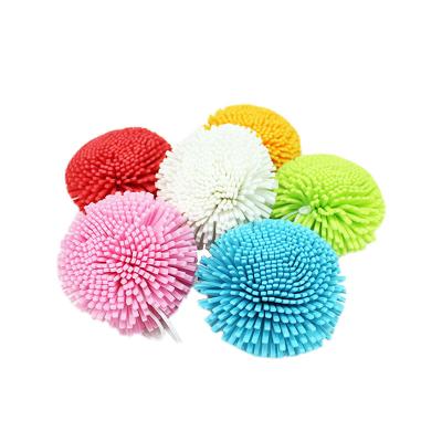 China All Natural Different Shape Bubble Bath Sponge Bath Flower EVA Mesh Sponge Bath Brush Sponge For Body for sale