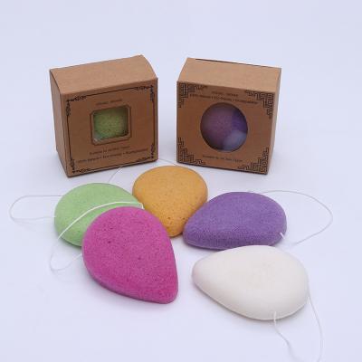 China 100% natural natural konjac sponge facial care cosmetic cleansing sponge blow deep cleansing sponge breath for sale