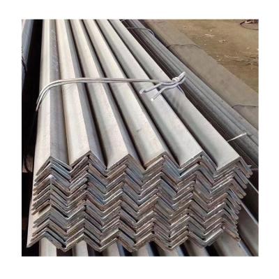 China Q195-Q420 Tower Series Carbon Black Angle Iron Steel Straight Galvanized Angle Steel Bar for sale