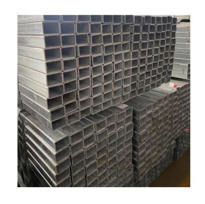 China Reliable Structure Pipe Performance - Q355 Galvanized Hollow Section Steel Tube for sale