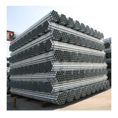 China High quality small price of galvanized structure pipe round welded steel pipe for scaffolding pipe water pipe for sale