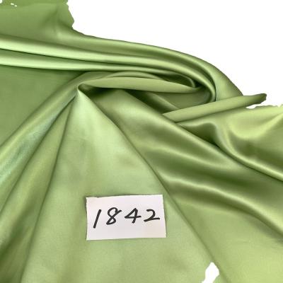 China Supplier High Quality Pure 100% Pure Satin Silk Fabric Wholesale OEM RTS 16m/m Silk Fabric 114cm Wide for sale