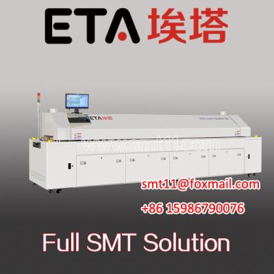 China SMT LINE/LEAD-FREE REFLOW OVEN E8/SMT reflow soldering machine for sale