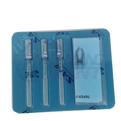 China Controlled Memory Files Dental Endodontic Materials S2 Endo Rotary File SANI Taper File For Reprocessing / Instruments Motor Use Rotary Root Canal File for sale