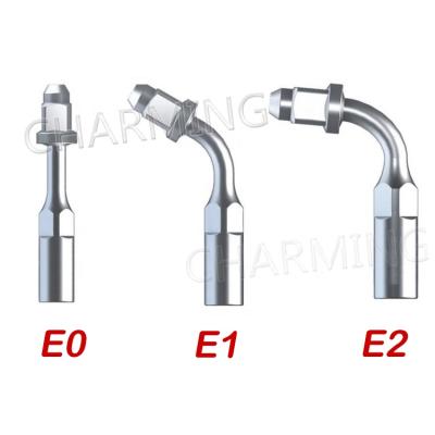 China Different Angle Bracket Endodontic E0.E1 Ultrasonic Piezo Tips, Dental Scaler Tips Charming Bracket EMS Ultrasonic Tips/E2 Scaler Scaler Tips/ for sale