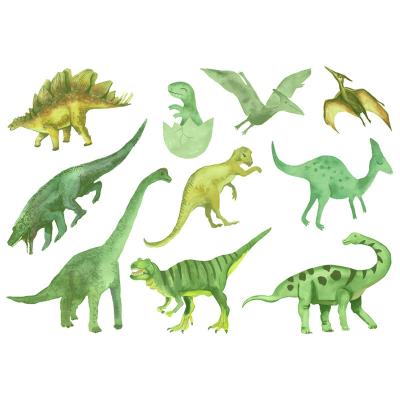 China Waterproof+Eco-friendly Dinosaur PVC Decals Wall Sticker Glow in the Dark Room Decor Kids Night Glow Luminous Dinosaurs Boy and Girl Room Decorative for sale