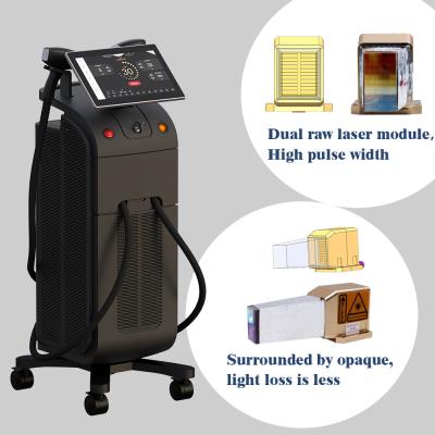 China Effective Hair Removal with 755 808 940 1064nm Diode Laser and 1600-2400W High Power for sale