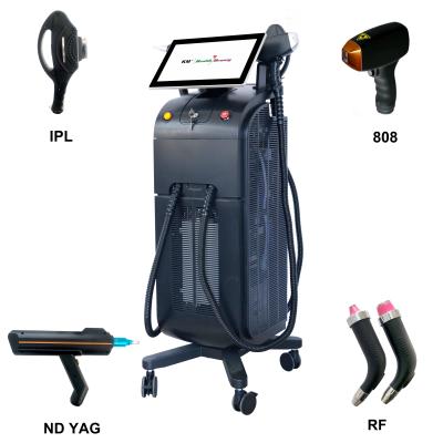 China 1000W 1200W 1600W Triple Wave Diode Laser Hair Removal Equipment Platina Titanium Laser Hair Removal Te koop