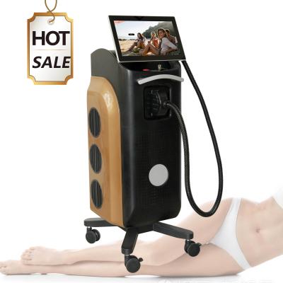 China Trio 3 golflengten Diodo Laser 755/808/1064nm voor Alexandriet Ice Laser Hair Removal Te koop