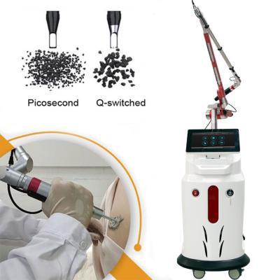 China Commercial Q Switched Laser Tattoo Removal Machine 1064nm 532nm 755nm for sale