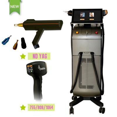 China Custom Multifunctional Beauty Machine 808nm Q Switched Nd YAG Laser For Skin Lightening for sale