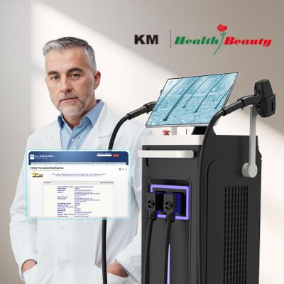 China 808nm Kommerzielle Verwendung Spa-Salon Laser-Haarentfernung mit Ultra-niedrigen Temperaturen zu verkaufen