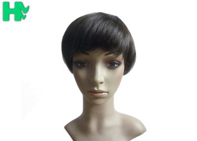 China Ladies Natural Looking Human Hair Wigs Loose Wave Natural Hairline for sale