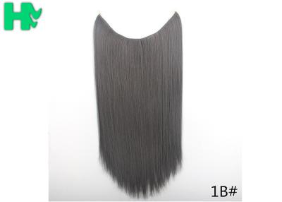 China Partes sintéticas do cabelo humano das extensões do cabelo da trança do rabo de cavalo completo da cutícula à venda