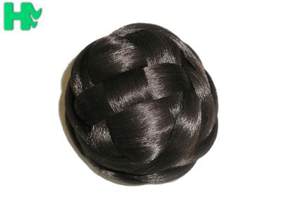 Chine Morceaux à hautes températures de petit pain de cheveux de fil de la couleur 100% d'accessoires synthétiques naturels de cheveux à vendre