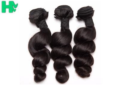 Chine Doux noir de vague de Remy de prolongements naturels lâches péruviens de cheveux et lisse naturels à vendre