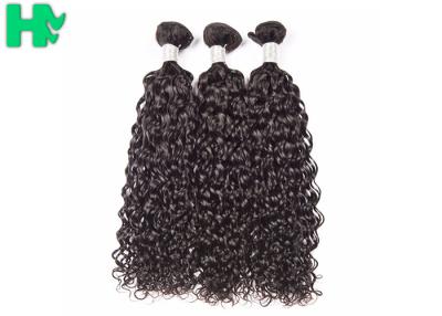 China Original Peruvian Human Hair Extension , Natural Wave Virgin Human Hair Weft No Smell for sale