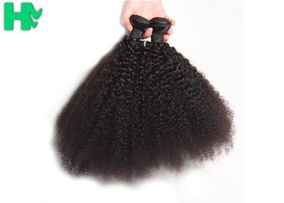 China Extensiones naturales negras del cabello humano, pelo rizado peruano 100% de Culry de la Virgen en venta