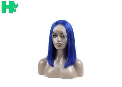 China Do cabelo curto de Brazillian do estilo de Bob densidade dianteira de vista natural das perucas 180% do laço à venda