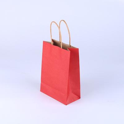 China Food Customized Logo Printed Crosshair Luxury Paper Bag Kraft Paper With Handle Bags With Your Own Logo for sale