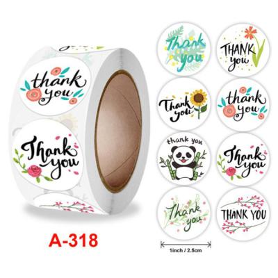 China paper & Cardboard Custom Thank You Cards with Envelope and 500 Stickers for Supporting My Small Business for sale