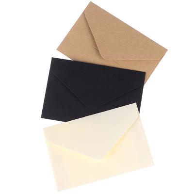 China Business Envelope Printing Customization Mini Kraft Paper Envelope Packaging Bubble Craft With String for sale