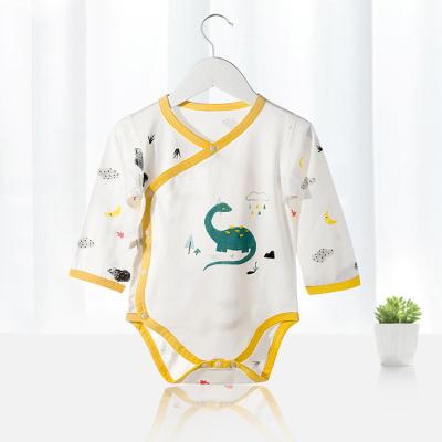 China 100% cotton muslin tree summer cotton baby clothes rompers indoor clothes for newborn unisex for sale