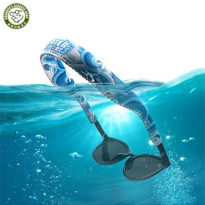 China Premium Float Water Sport Sunglass Float Neoprene Floater Neck Eye Glasses Strap Holder Eyewear Stopper Sunglasses Floating Straps for sale