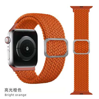 China Edition Adjustable High Quality Universal Sports Strap Elastic Braided Band For Apple Watch iwatch Se Series Straps 38mm 42mm for sale