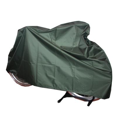 China 190T Polyester Fabric PU Coating Custom Logo Printing Outdoor Dustproof Bicycle Cover Waterproof Bike Cover for sale