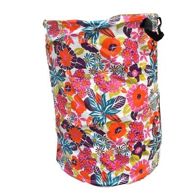 China Colorful Printing Automatic Folding PE Garden Sack Garden Waste Automatic Gardening Portable Bag for sale