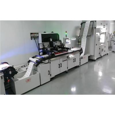 China Labels Web Feeding Full Automatic Screen Printing Machine for sale