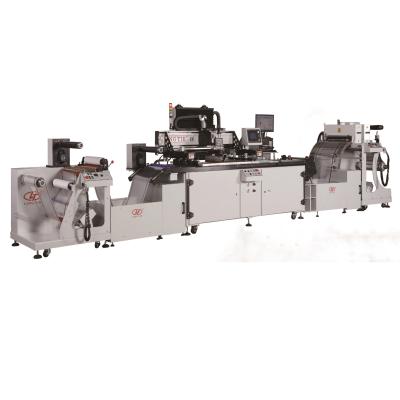 China Factory Automatic CCD Adhesive Label Screen Printing Machine for sale