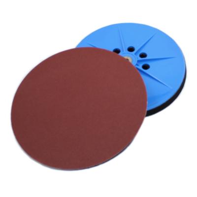 China Car Paint Free Sample Sand OEM Grinding Woodworking And Aluminum Oxide 5 Inch Hook And Loop Around Abrasive Sanding Disc for sale