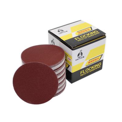 China Wood and Metal Polishing 5 Inch Sandpaper to Polish, Hook and Loop Sanding Disc for Bosch Electric Random Orbital Sander for sale